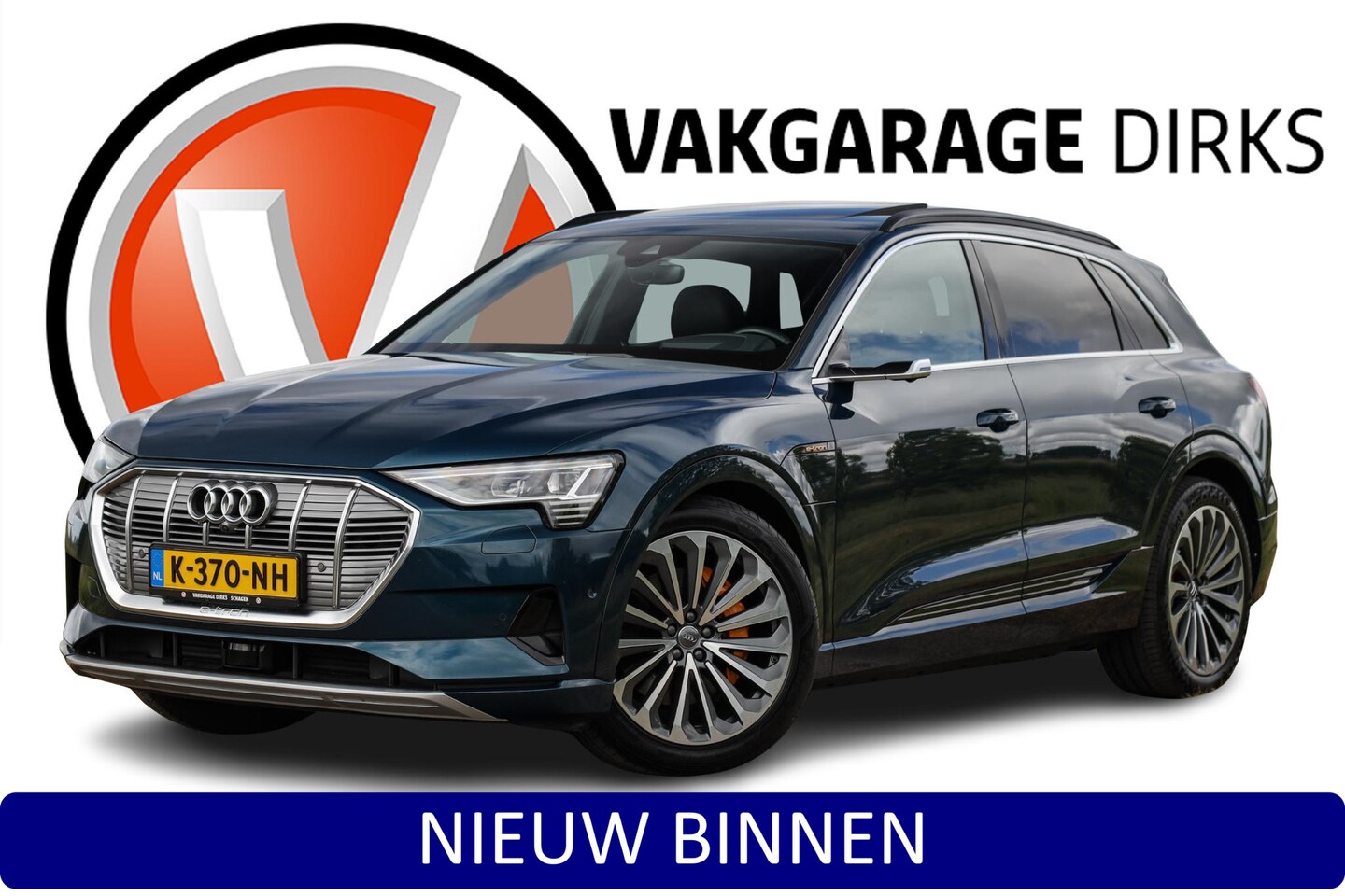 Audi e-tron - 55 Quattro 95 kWh ✅ Leder ✅ Pano ✅ B&O ✅ 360CAM - AutoWereld.nl