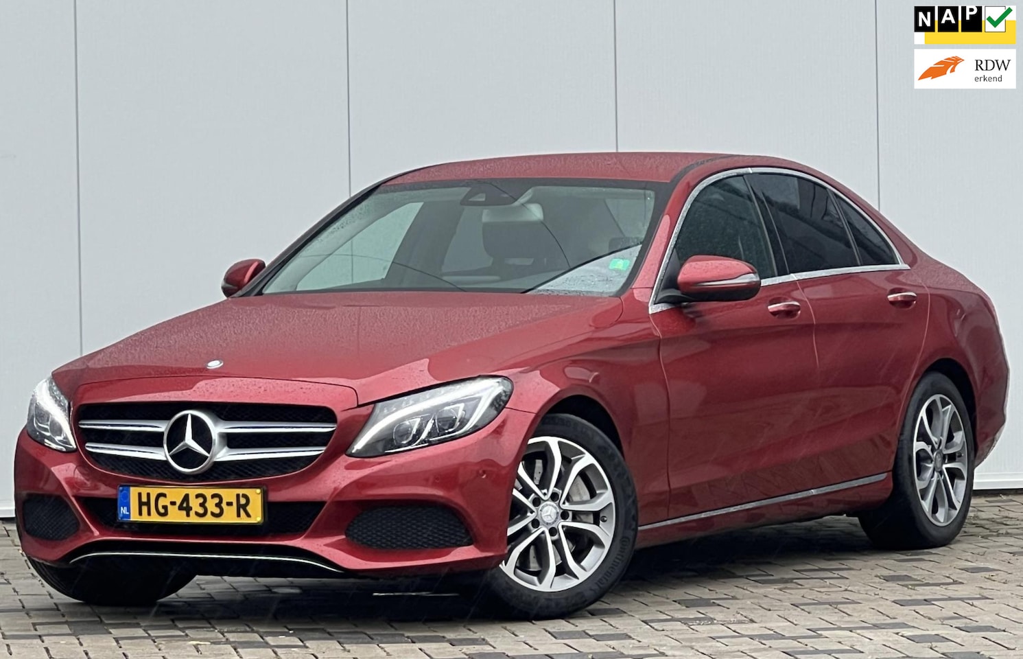 Mercedes-Benz C-klasse - 350 e Lease Edition NAVI LEER CAMERA DEALER SERVICE - AutoWereld.nl