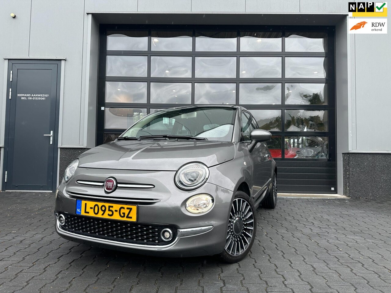 Fiat 500 - 1.2 Lounge AUTOMAAT panoramadak - AutoWereld.nl