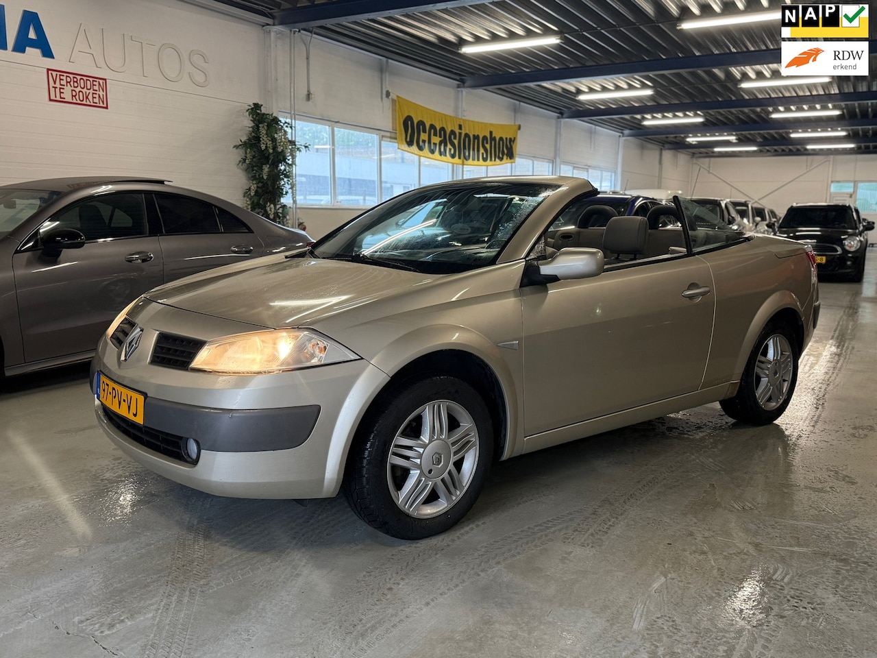 Renault Mégane coupé cabriolet - 2.0-16V Privilège Luxe | AUTOMAAT | LAGE KILOMETERS - AutoWereld.nl