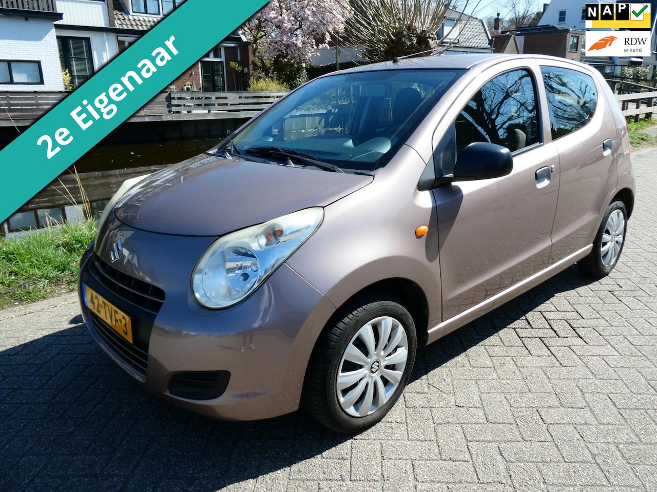 Suzuki Alto - 1.0 Comfort Plus 5-deurs Airco Zuinig 2e eigenaar Degelijke Jap - AutoWereld.nl