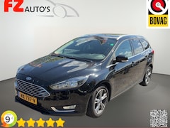 Ford Focus Wagon - 1.0 Titanium | Parkeersensoren V+A | Achteruitrijcamera | Trekhaak | Airco |