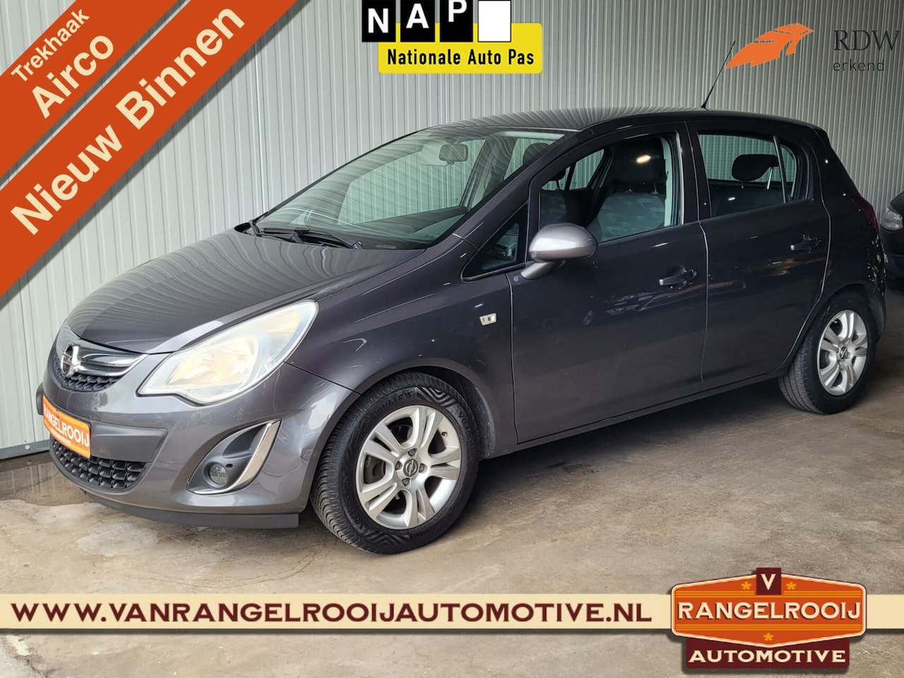 Opel Corsa - 1.2 EcoFlex Cosmo, airco, cruise, navi, trekhaak, 15" lmv - AutoWereld.nl
