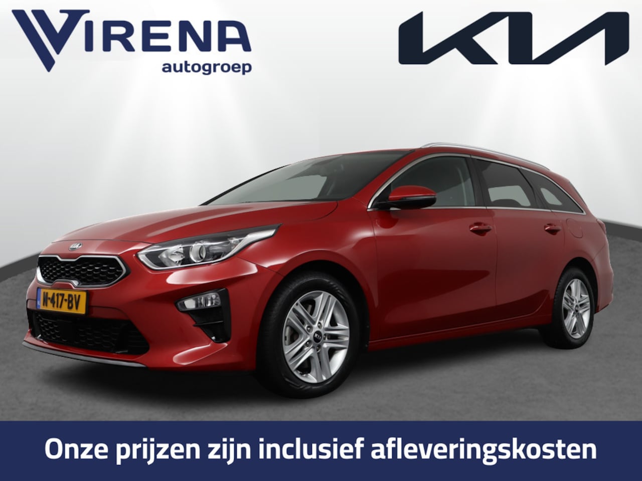 Kia Cee'd Sportswagon - Ceed 1.0 T-GDi DynamicPlusLine - Automaat - Navigatie - Stoelverwarming - Climate Control - AutoWereld.nl