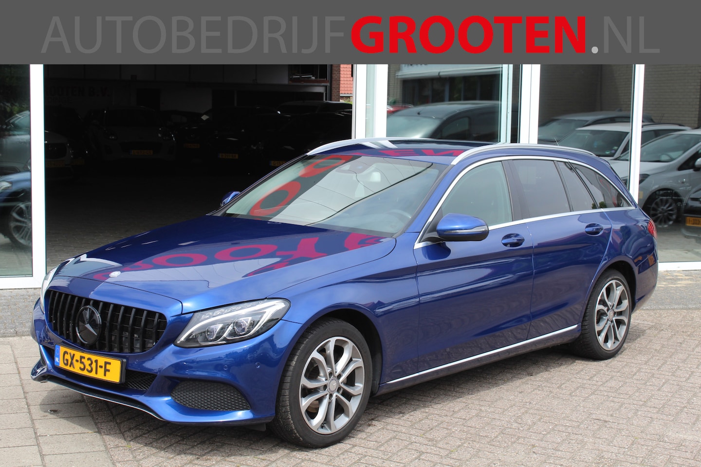 Mercedes-Benz C-klasse Estate - 180 CDI Lease Edition//Burmester//Leer//Led!! - AutoWereld.nl