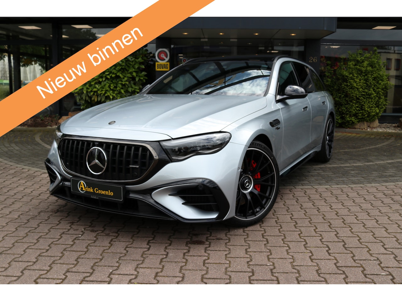 Mercedes-Benz E-klasse - AMG 53 4MATIC+ Night Edition Premium Plus Pack Dynamic plus pakket - AutoWereld.nl