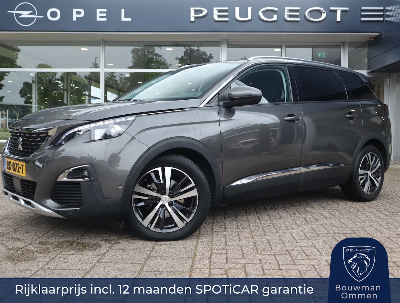Peugeot 5008 - SUV Allure PureTech 130pk S&S EAT6 automaat, Rijklaarprijs, Leder FOCAL Camera Full LED Tr - AutoWereld.nl
