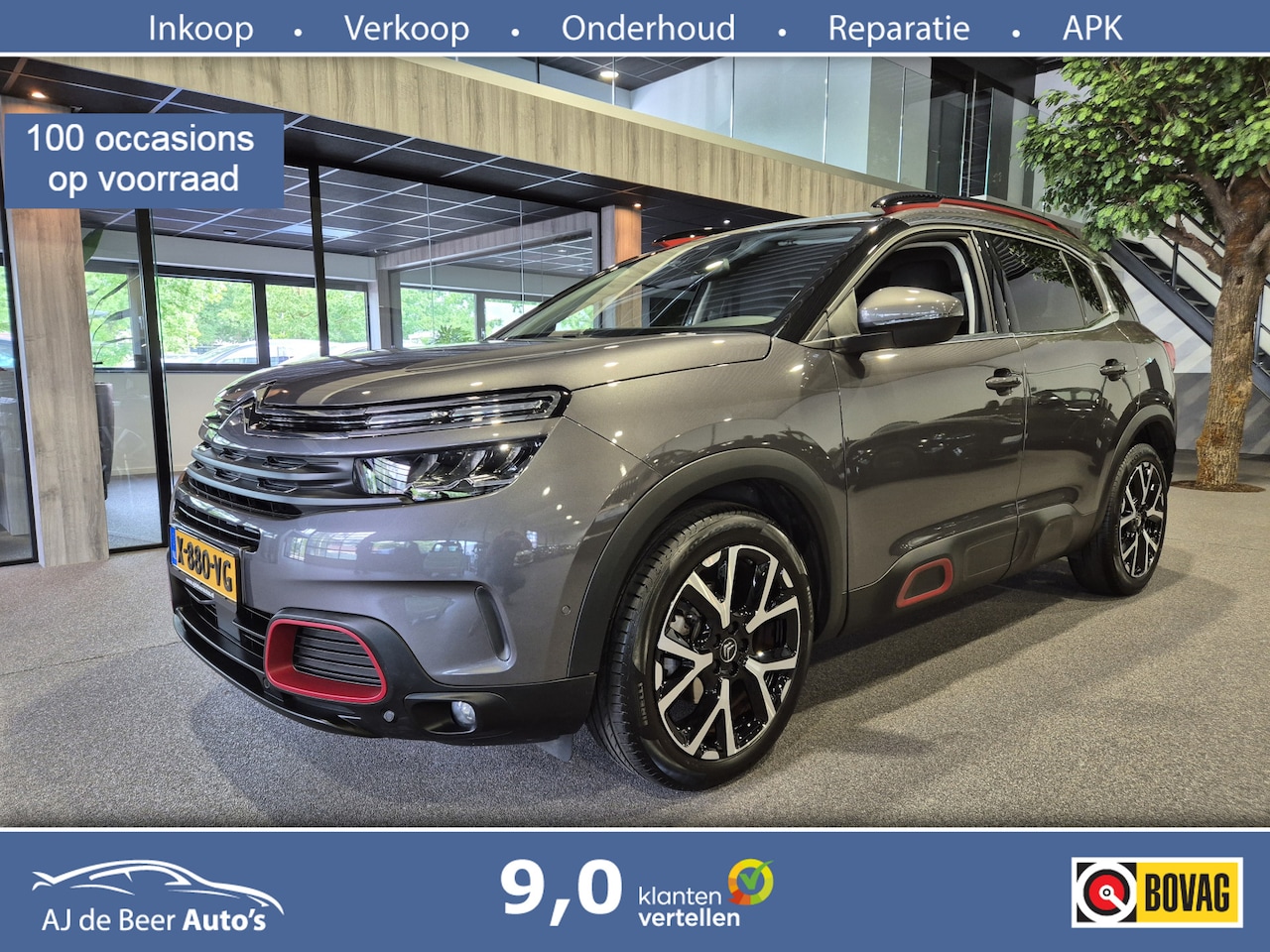 Citroën C5 Aircross - 130pk PT Business Plus | Carplay-Android | PHC | Camera | LED | Clima | 19"LMV | Nette en - AutoWereld.nl