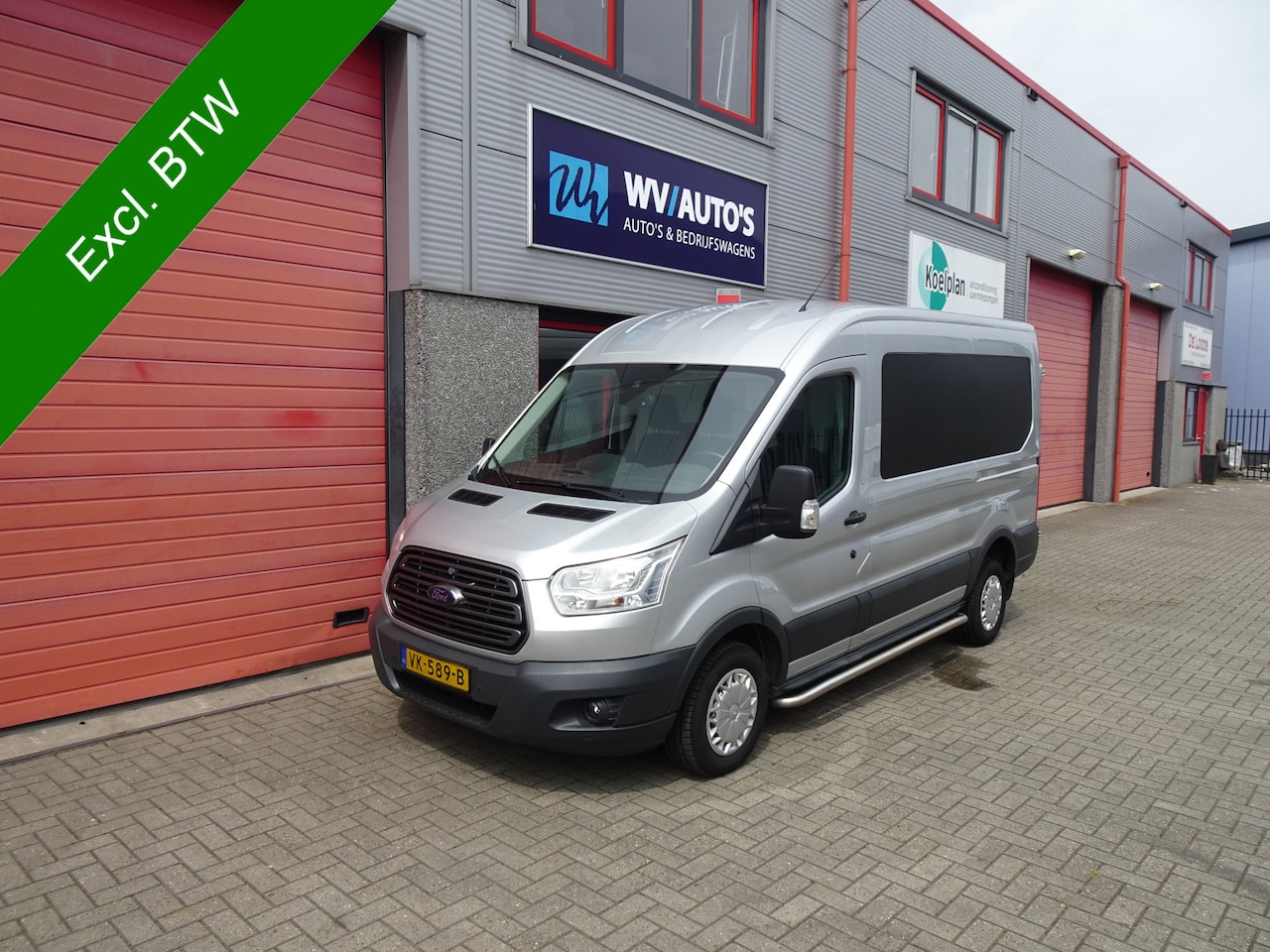 Ford Transit - 290 2.2 TDCI L2H2 Trend airco 3 zits 2700 kg trekhaak gewicht !!!!!! - AutoWereld.nl