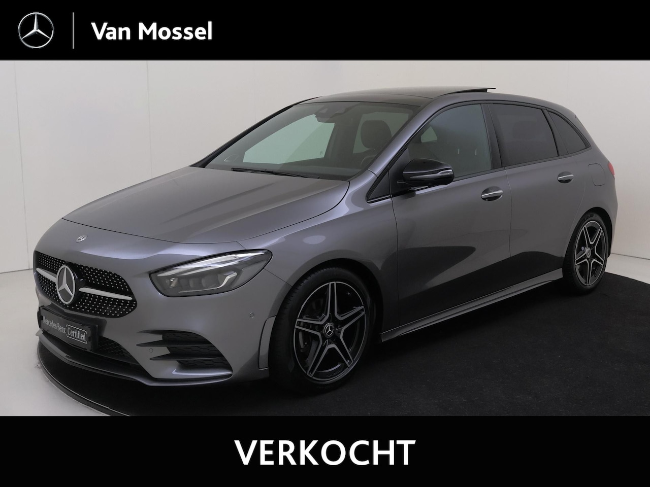 Mercedes-Benz B-klasse - 200 AMG-Line / Stoelverwarming / 360Graden-Camera / Panorama-schuifdak / Night-Pakket / Tr - AutoWereld.nl