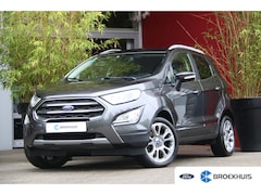 Ford EcoSport - 1.0 EcoBoost Titanium Navi | Stoel+stuurverw. | Blis | Trekhaak | B&O | 17'' | All season
