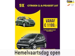 Citroën C1 - 1.0-12V 9X Citroen C1 & Peugeot 107 & Toyota Aygo