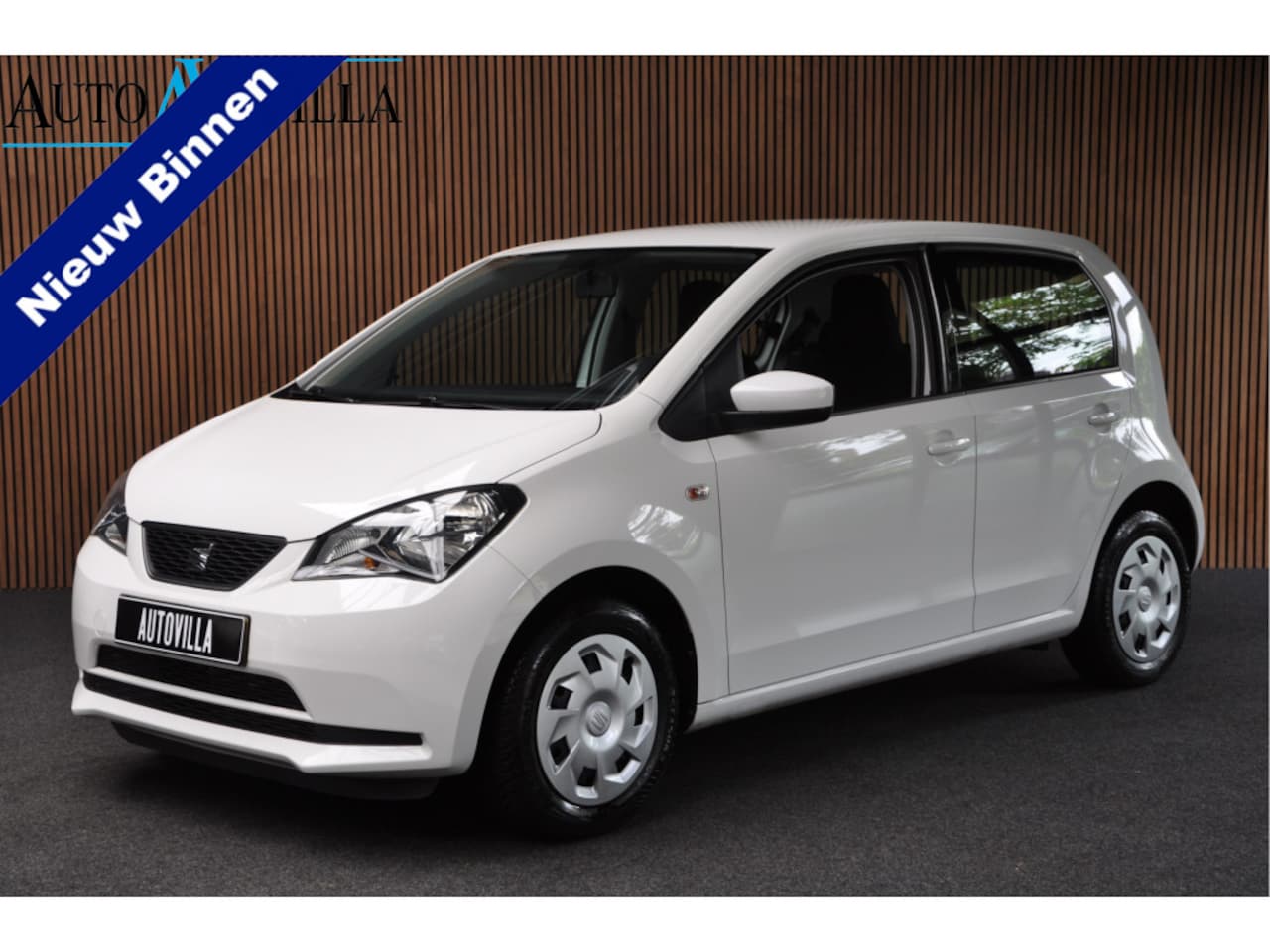 Seat Mii - 1.0 5drs 1eEigenaar Navi PDC Airco Cruise Bluetooth BTW auto - AutoWereld.nl
