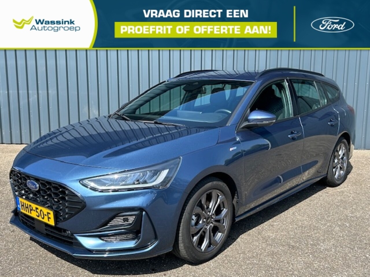 Ford Focus Wagon - ST-Line Hybrid 125pk I Automaat I Sync 4 I Camera I Apple Carplay/Android Auto I Parkeerse - AutoWereld.nl