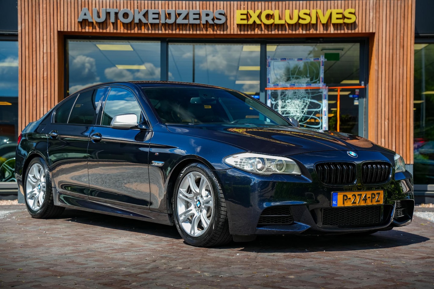 BMW 5-serie - M550xd Navi Stoelverw. Cruise Leer Memory Xenon - AutoWereld.nl