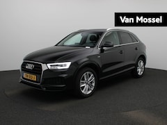 Audi Q3 - 1.4 TFSI CoD Sport S Line Edition | Lederen Bekleding | Stoelverwarming | Navigatie |