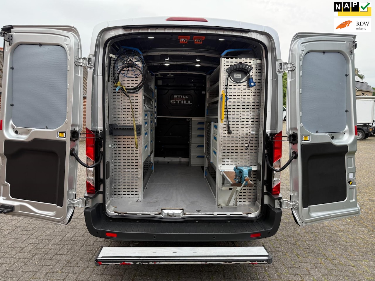 Ford Transit - 350 2.0 TDCI L2H2 Trend automaat sortimo inrichting - AutoWereld.nl