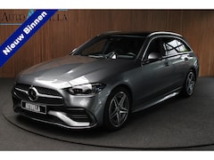 Mercedes-Benz C-klasse Estate - 220d AMG Panodak Leer Navi HUD 360° Massagestoelen PTS Distronic Plus Elektr. achterklep B