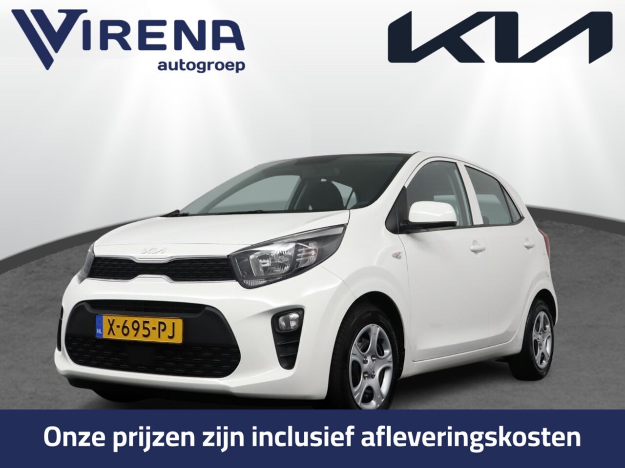 Kia Picanto - 1.0 DPi ComfortLine - Airco - Cruise Control - Bluetooth - DAB Radio - Fabrieksgarantie to - AutoWereld.nl