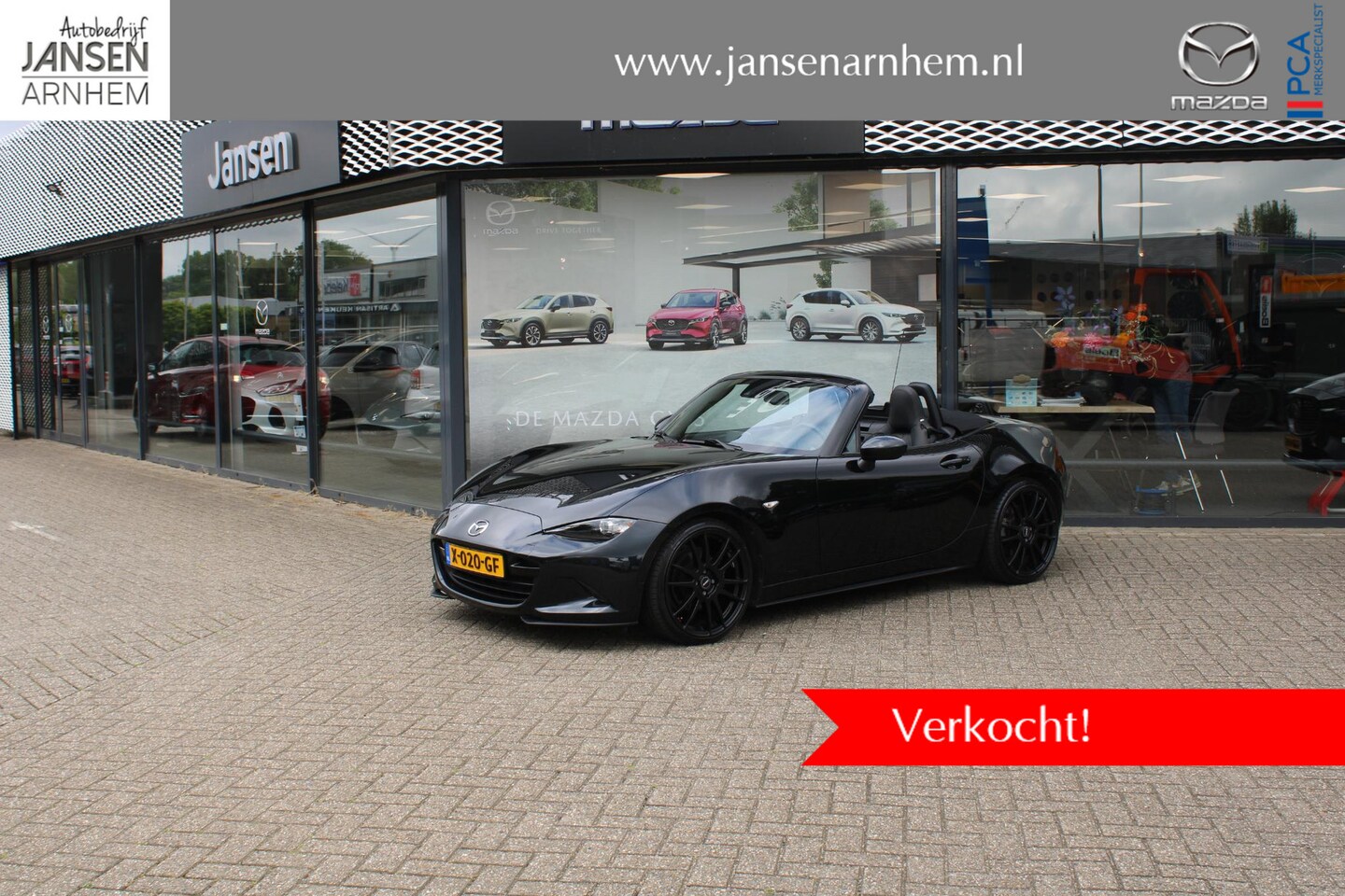 Mazda MX-5 - 2.0 SkyActiv-G 160 GT-M 2.0 SkyActiv-G 160 GT-M , Leder, Bose, Cruise, PDC, Navi, LKA, Airco, Stoelverwarming, Key - AutoWereld.nl