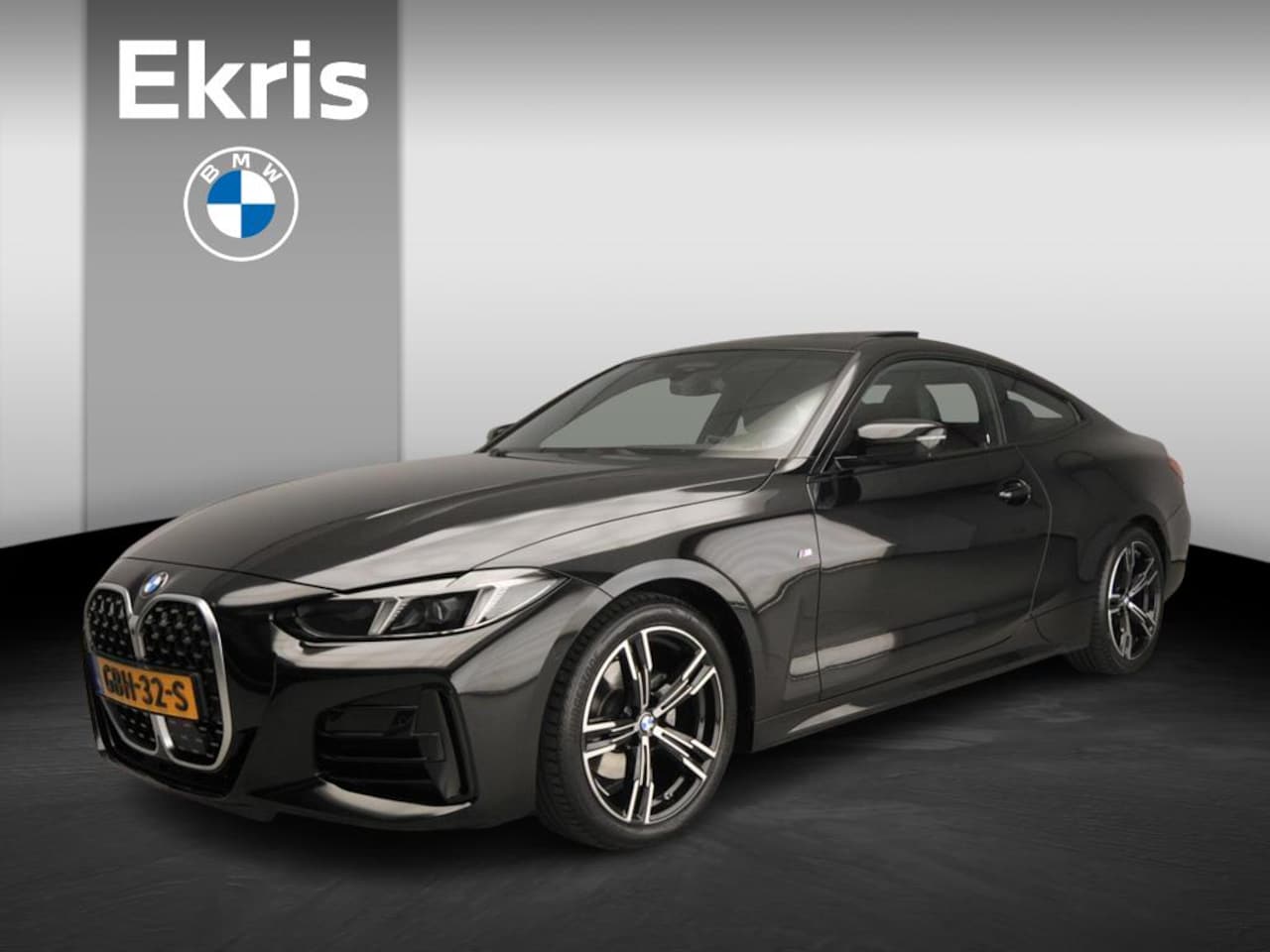 BMW 4-serie Coupé - 420i | M-Sportpakket | LED | Leder | HUD | Schuifdak | Sportstoelen | Active cruise | DAB - AutoWereld.nl