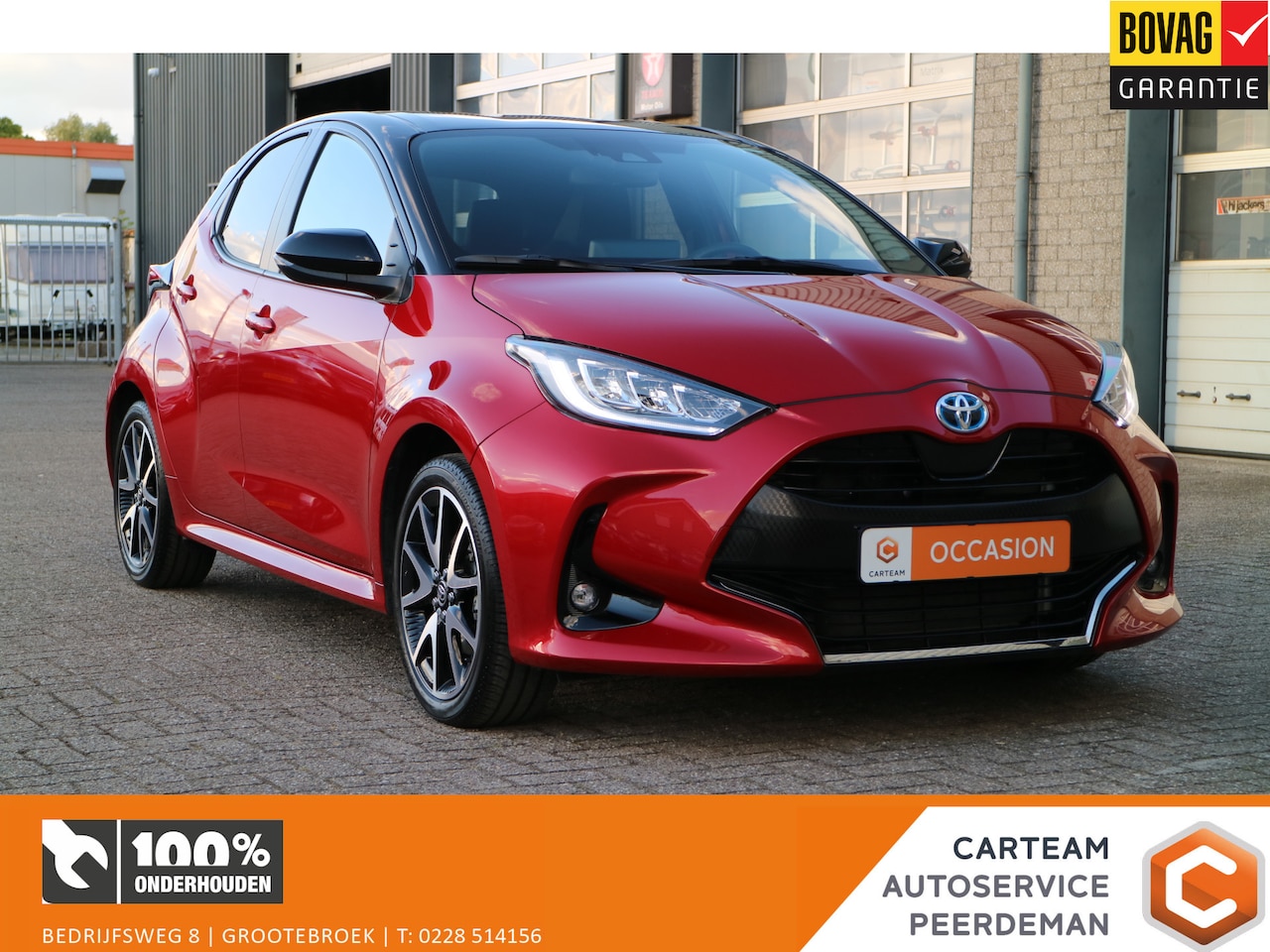 Toyota Yaris - 1.5 Hybrid Executive | LED | Camera | Carplay | Automaat! | - AutoWereld.nl