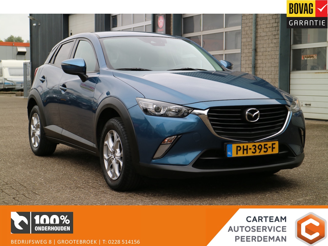Mazda CX-3 - 2.0 SkyActiv-G 120 Dynamic | Navi | Carplay | Goed Onderhouden! | - AutoWereld.nl