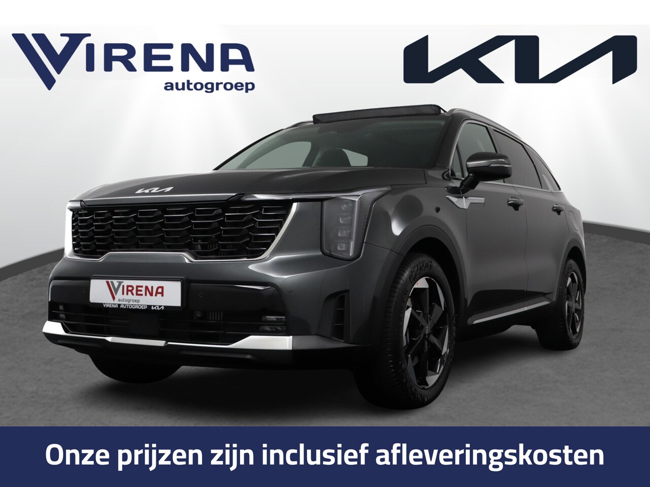 Kia Sorento - 1.6 T-GDi Plug-in Hybrid 4WD DynamicPlusLine 7p. -  PanoramaSchuif-/kanteldak - Bose gelui - AutoWereld.nl