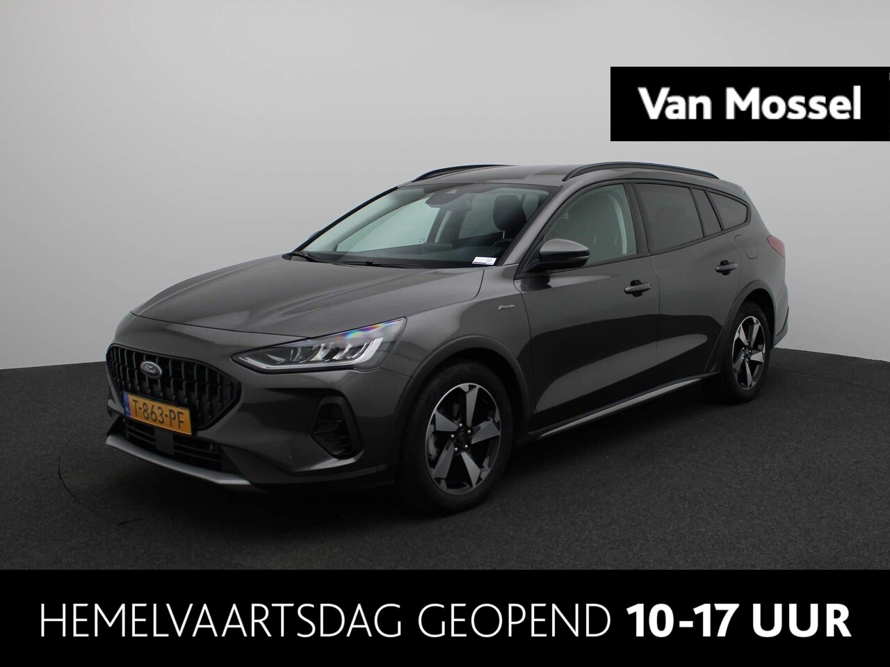 Ford Focus Wagon - 1.0 EcoBoost Hybrid Active Style | Navigatie | Trekhaak | Parkeersensoren| LED verlichting - AutoWereld.nl