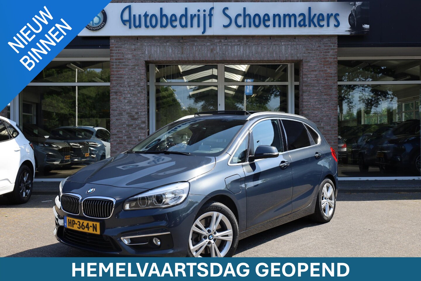 BMW 2-serie Active Tourer - 225xe Centennial High Executive HUD LEER TREKHAAK-AFN NAP PANO CLIMATE STOELVERW 17''LMV 2 - AutoWereld.nl