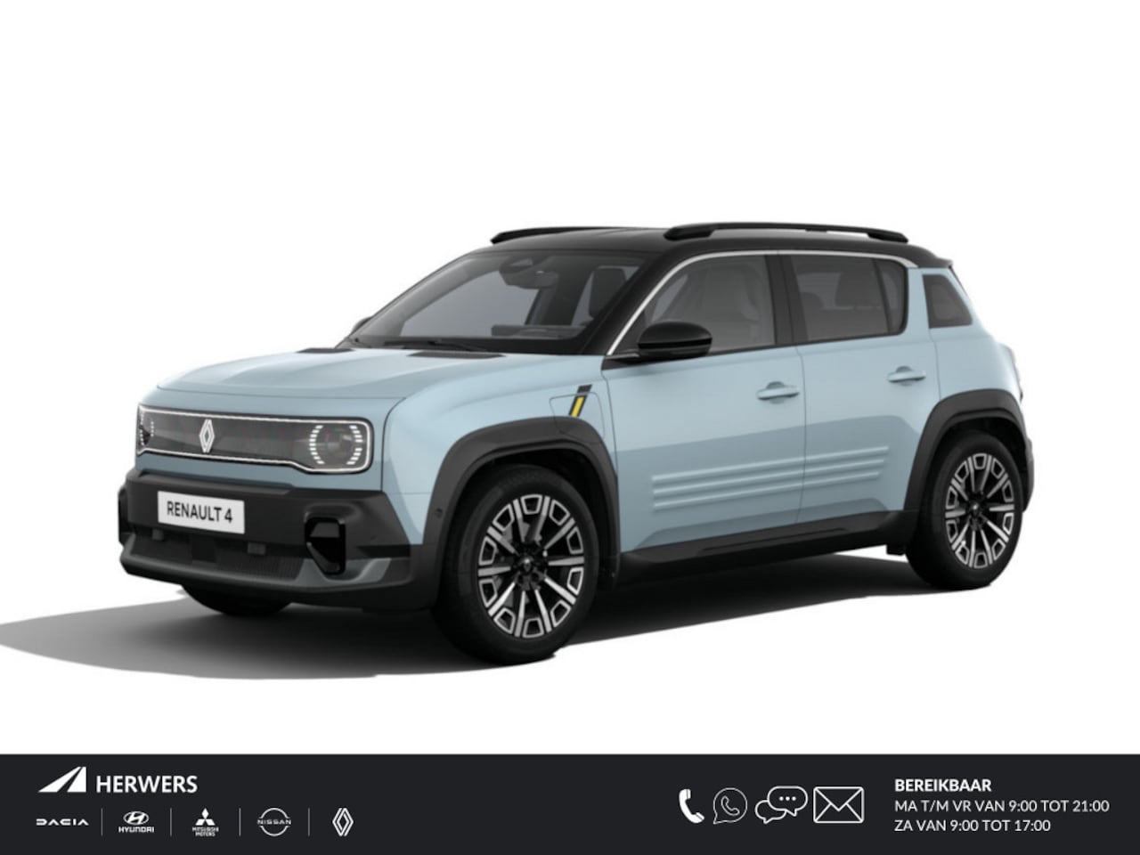 Renault 4 - comfort range iconic 52 kWh / Nieuw Te Bestellen / - AutoWereld.nl