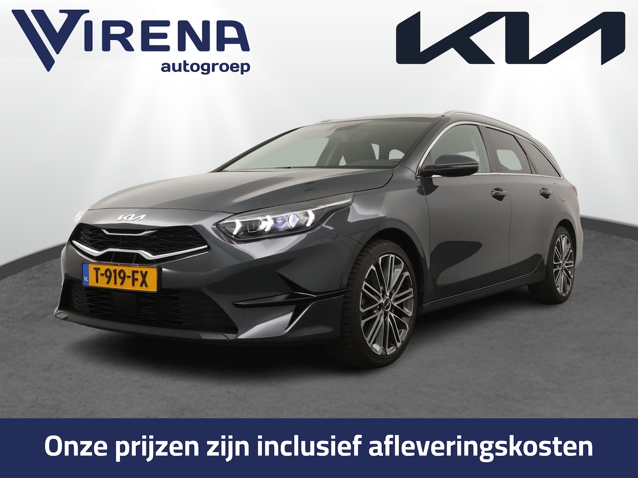 Kia Cee'd Sportswagon - Ceed 1.5 T-GDi 160pk DynamicPlusLine 1.410KG trekgewicht * Demo * -  Navigatie - LED kopla - AutoWereld.nl