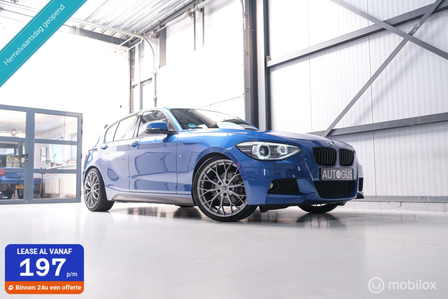 BMW 1-serie - 116i M Sport | Estoril blue | Alcantara | LED | M performance | unieke auto | NAP orig NL - AutoWereld.nl