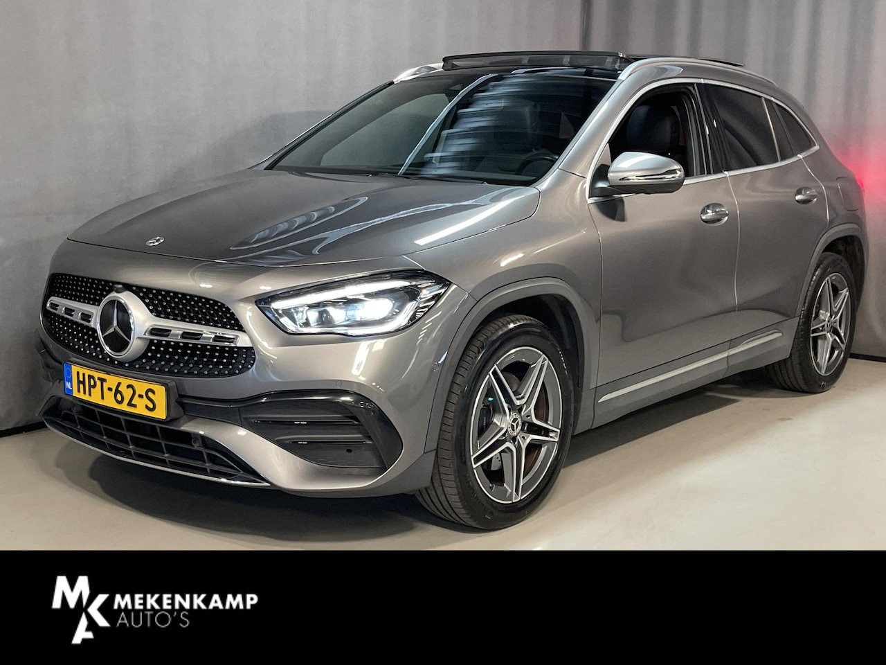 Mercedes-Benz GLA-Klasse - 250 e AMG Line 19"/Panoramadak/Trekhaak/Dodehoek/Adaptieve cruise/360 camera/Keyless/Matri - AutoWereld.nl