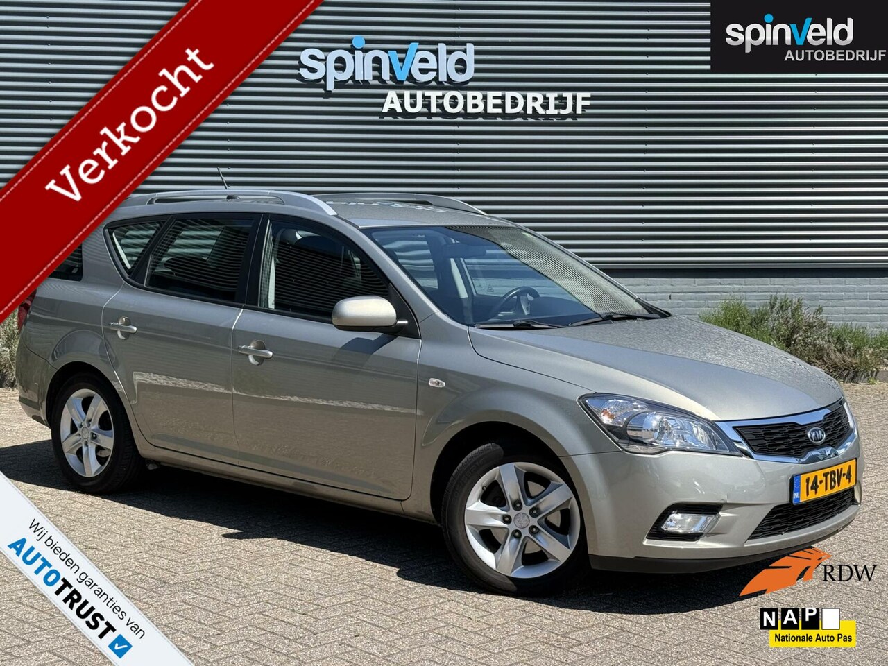 Kia Cee'd Sporty Wagon - 1.4 CVVT Navigator Plus Pack BJ`12 NAP NL NAVI Camera - AutoWereld.nl
