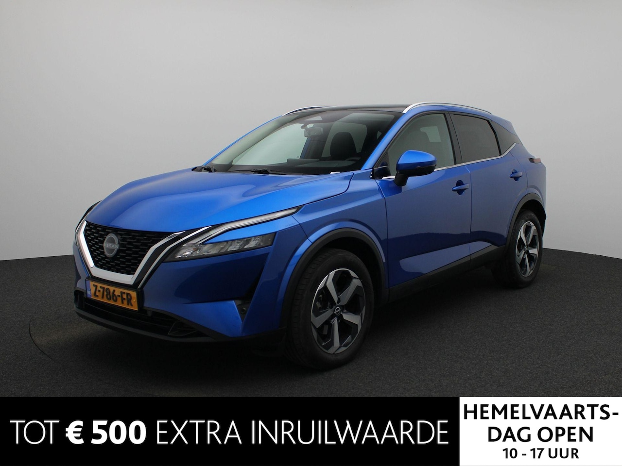 Nissan Qashqai - 1.3 MHEV Xtronic N-Connecta BTW|AUTOMAAT| OCCASION LEASE MOGELIJK op aanvraag|Cruise/Clima - AutoWereld.nl