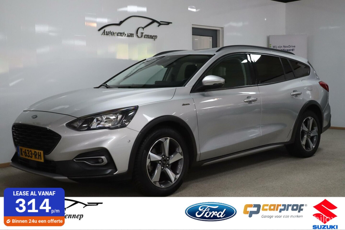 Ford Focus Wagon - 1.0 EcoBoost Active Business |trekhaak| - AutoWereld.nl