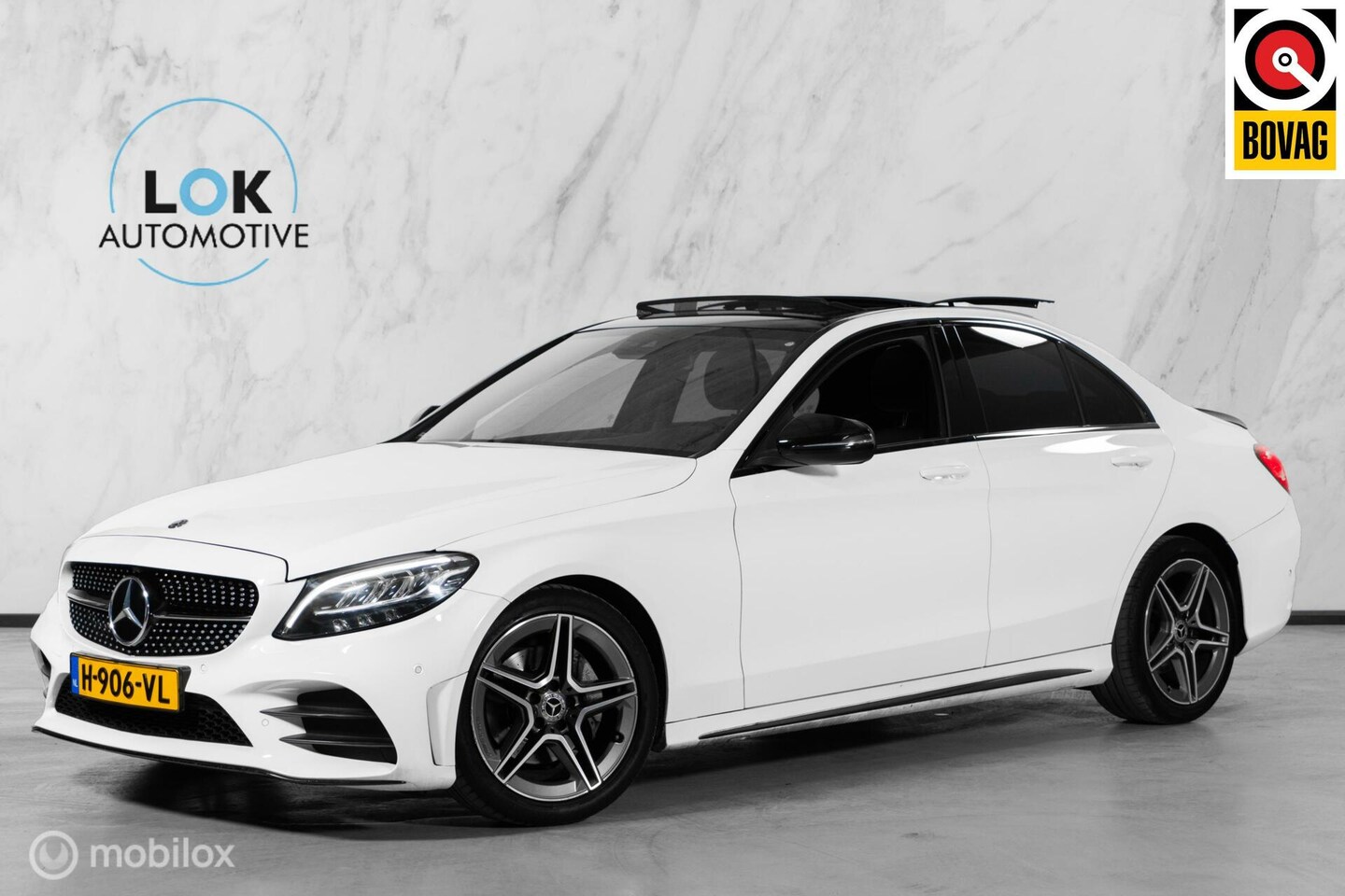 Mercedes-Benz C-klasse - 220 d Premium Plus Pack PANO|AMG|LED|CAMERA - AutoWereld.nl