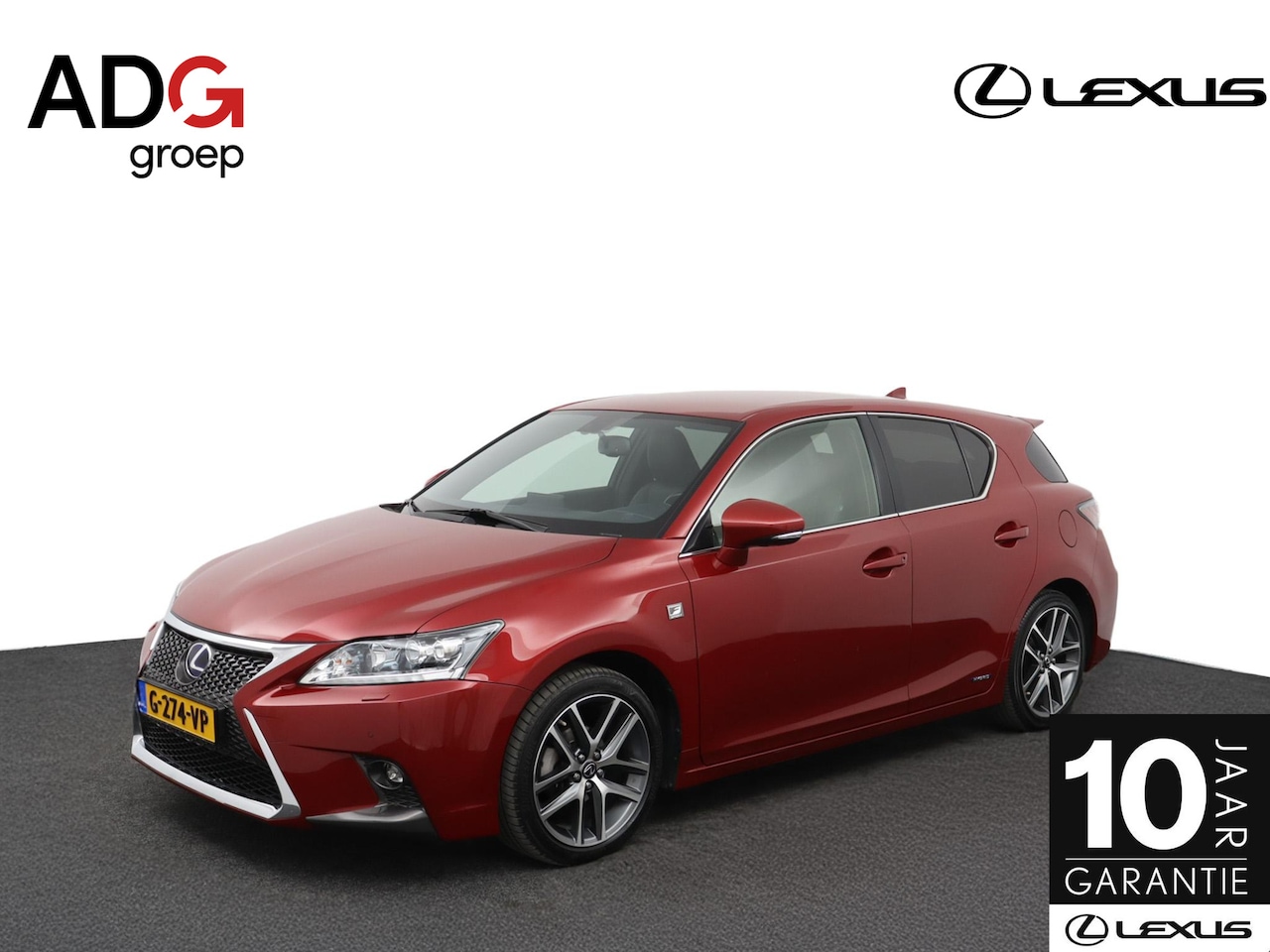 Lexus CT 200h - F Sport Line | Lederen bekleding met geheugen | 17 Inch Lichtmetalen velgen | Keyless - AutoWereld.nl