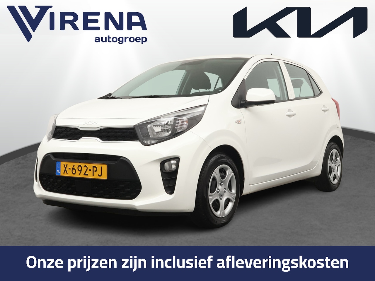 Kia Picanto - 1.0 DPi ComfortLine - Airco - Bluetooth - Radio - Fabrieksgarantie tot 02-2031 - AutoWereld.nl