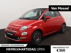 Fiat 500 C - 1.0 Hybrid RED Cabriolet | Navigatiesysteem | Climate Controle | Parkeersensoren | Cruise