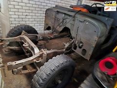 Jeep Nekaf - Willys 1959 project zonder motor