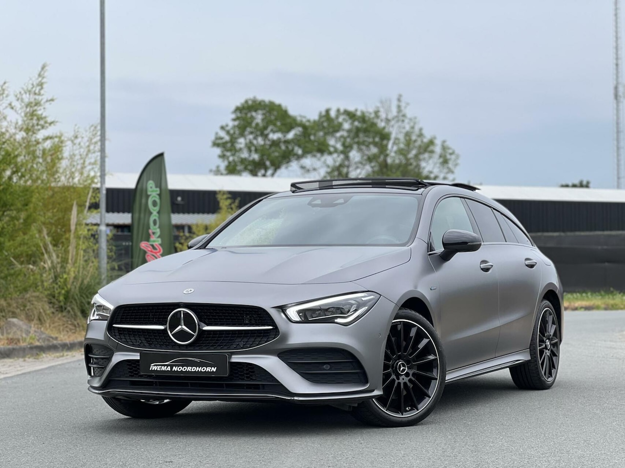 Mercedes-Benz CLA-klasse Shooting Brake - 250 e AMG Panoramadak|Burmester®|Camera 360°|Head-Up|AppleCarplay|DAB+|Distronic|LED Beam - AutoWereld.nl