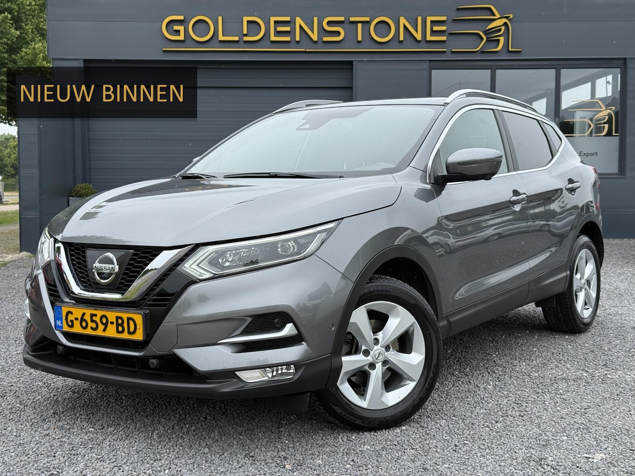 Nissan Qashqai - 1.2 Business Edition Navi,Clima,Cruise,360 camera,Elek stoelen,Pano,Bose,PDC V+A,Stoelverw - AutoWereld.nl