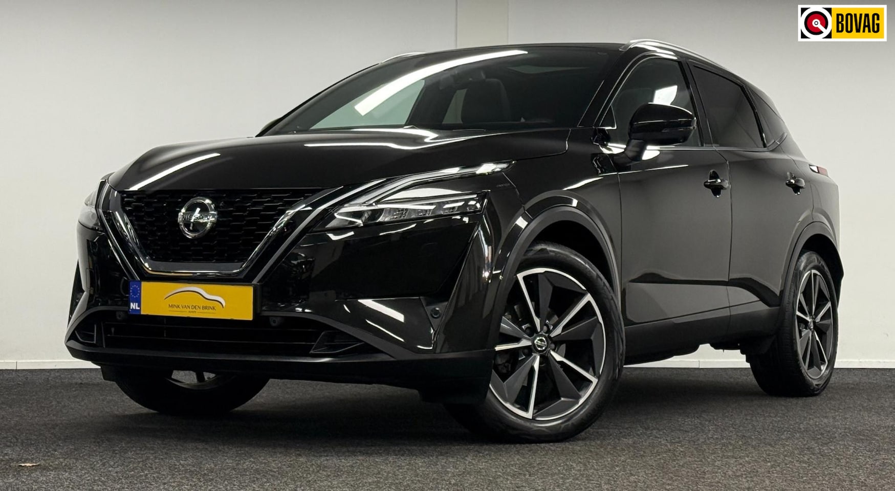 Nissan Qashqai - 1.3 MHEV Xtronic Tekna Plus*Panodak*Leder*360Camera*19''*Navi*Carplay* - AutoWereld.nl