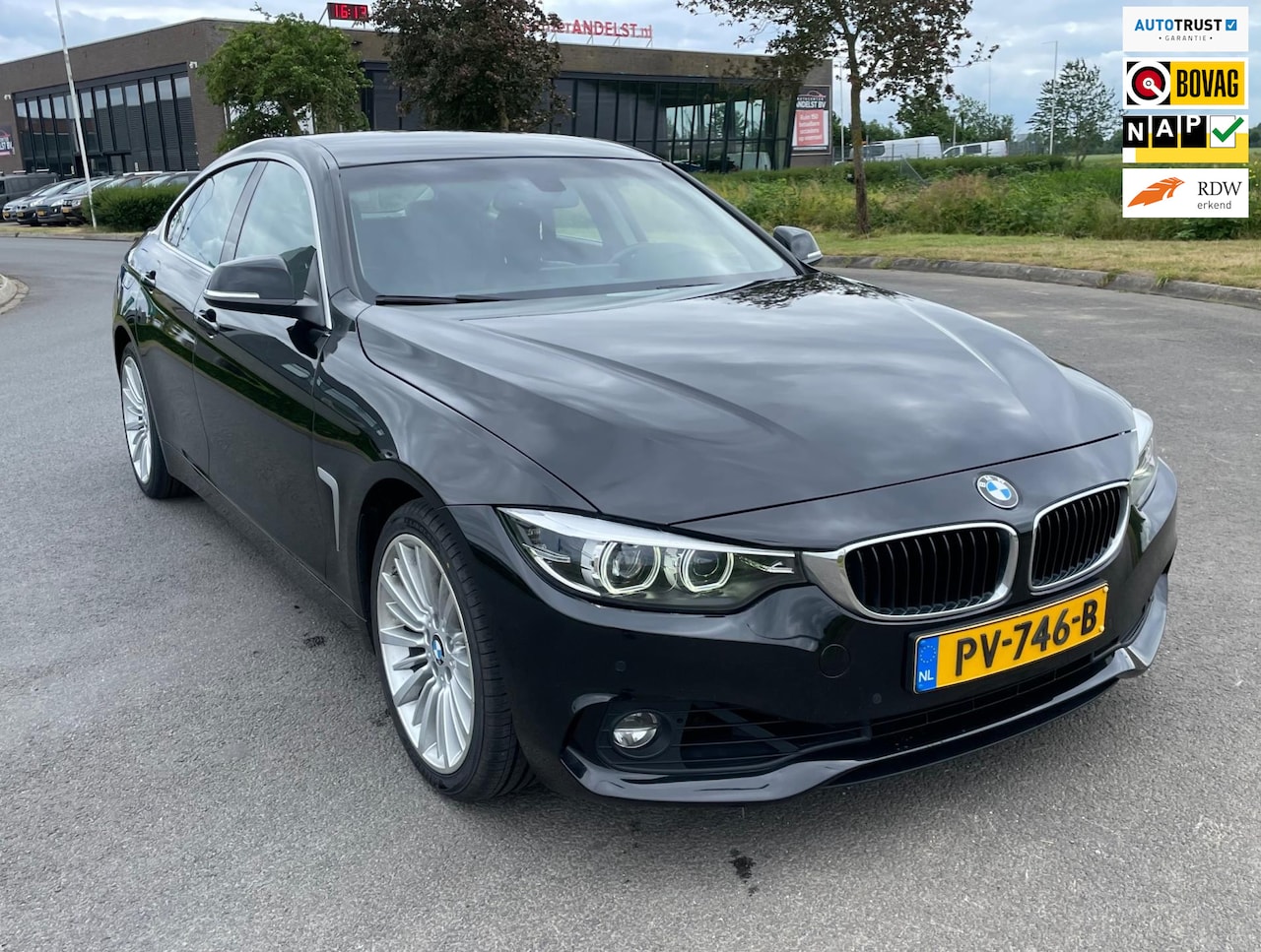 BMW 4-serie Gran Coupé - 418i High Executive 418i High Executive, Aut, 5drs, Leder, Cruise, Pdc, Stoelverw, 2e eig afk, Geen import, Na - AutoWereld.nl