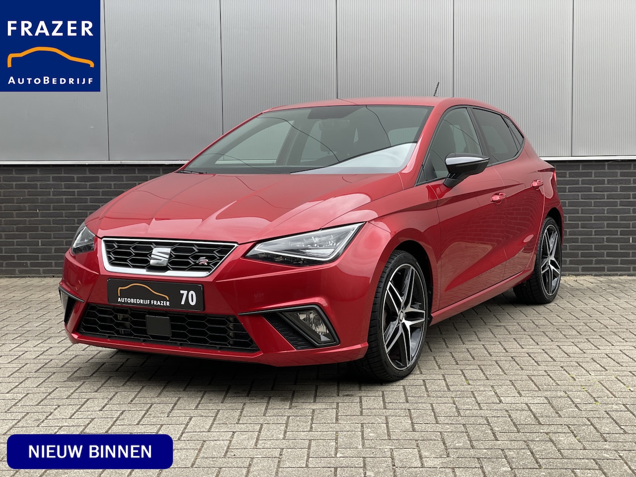 Seat Ibiza - 1.0 TSI FR AUTOMAAT LED / NAVI / ALCANTARA / RIJKLAAR - AutoWereld.nl