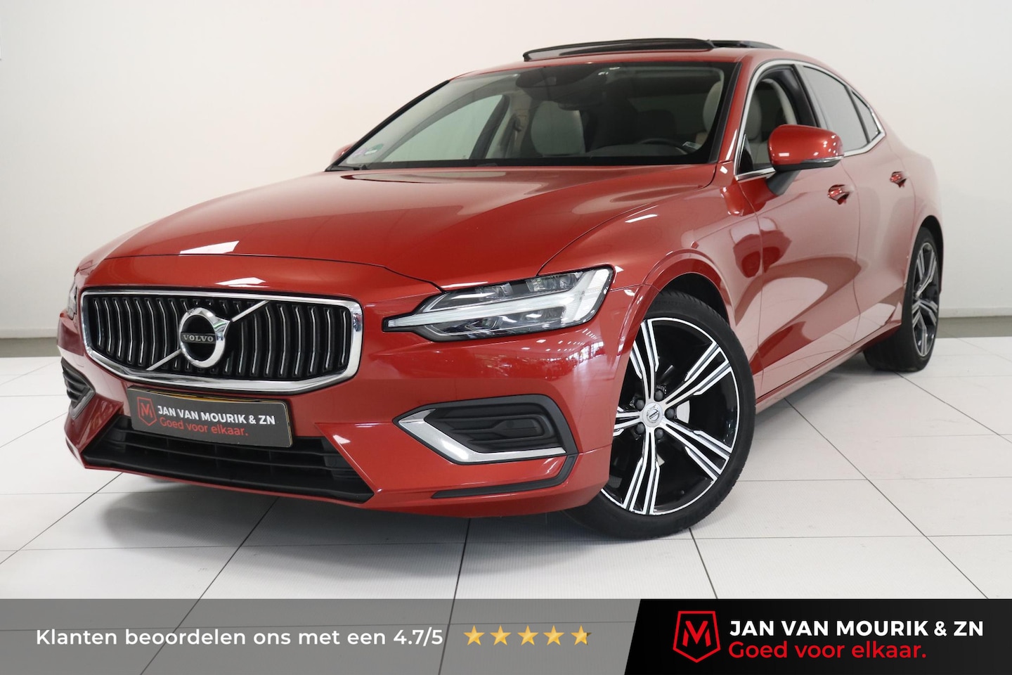 Volvo S60 - 2.0 B3 Inscription | Camera | Harman Kardon | Leder | Schuif kantel dak | Navigatie | - AutoWereld.nl
