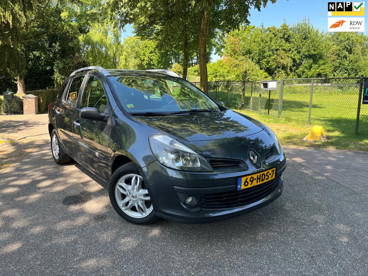 Renault Clio Estate - 1.2 TCE Dynamique | 2008 | AIRCO CLIMA CRUISE | GOED ONDH. |APK - AutoWereld.nl