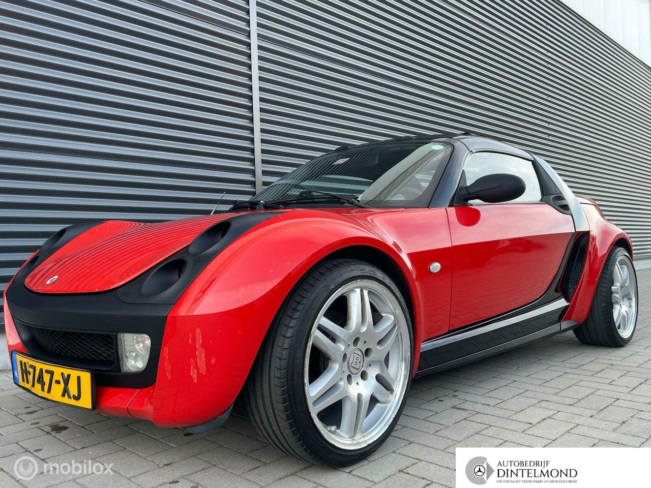 Smart Roadster - 82pk, mistlampen,brabus wielen, bc, f1 stuur - AutoWereld.nl